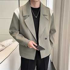 轻熟风~2024春季新款拼色夹克K453/P105，男装夹克，电商B331