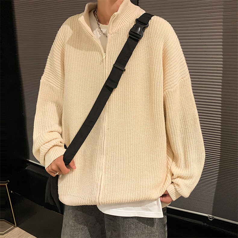 MY2207-P50纯色开衫毛衣外套,男装针织衫/毛衣,星座1501-1