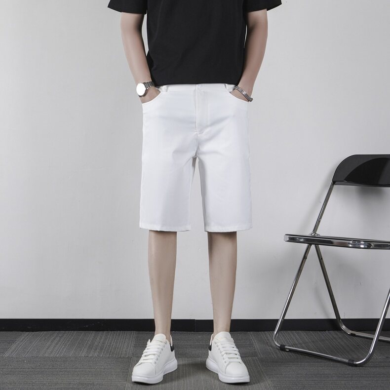 短裤男生2025夏季休闲裤薄款男生五分裤直筒坠感修身西裤KA50,男装西裤,星座1116A-2（原606A-1）