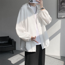 FS1129-特P40控78防防紫外线轻薄大码防晒衣UPF50+有报告，男装防晒衣，电商A059