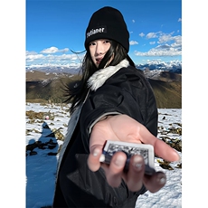 羊羔绒毛棉袄男士冬季2025新款加厚加绒连帽棉衣冬装情侣棉服外套，男装棉衣，四季星座505