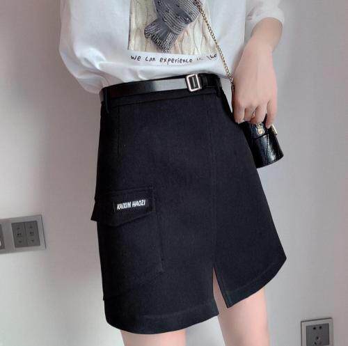 夏季腰带休闲短裙，女装，秀禾