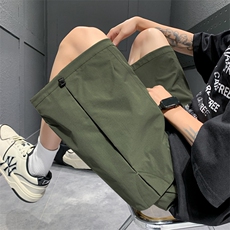 夏季工装短裤男ins潮牌日系休闲百搭潮流痞帅五分裤子DK02512-P45，男装休闲裤，星座308B-2