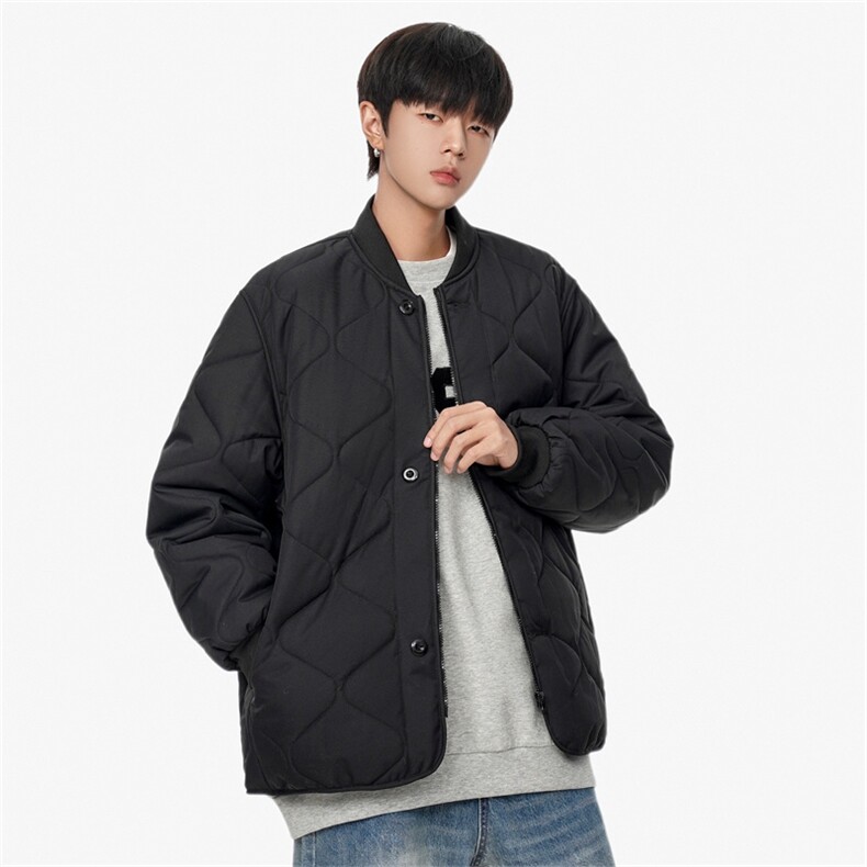 1506/M6081/P80冬季情侣棉衣薄款立领棉服男葫芦格棉袄外套2,男装棉衣,星座1506
