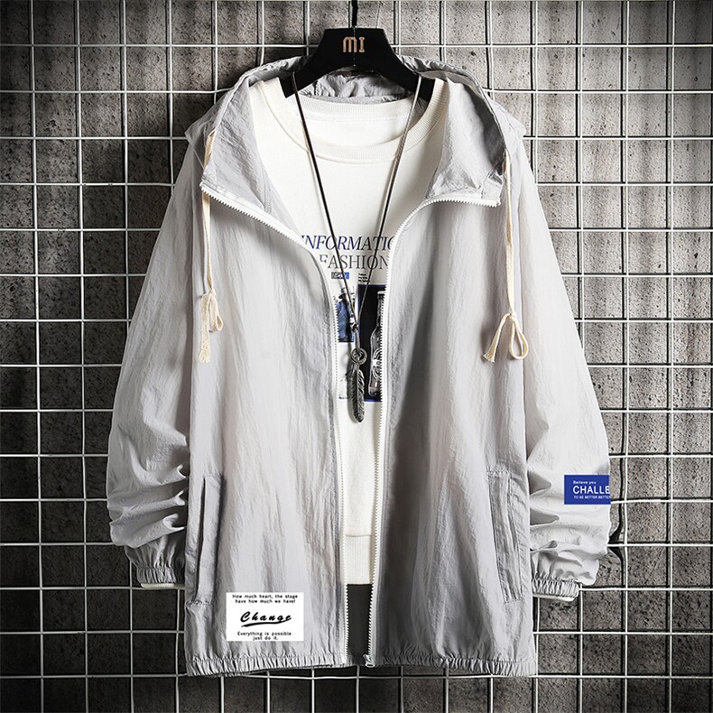 FS63062-P55 薄款防晒衣男透气防紫外线钓鱼外套冰丝防晒服图片