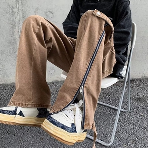 美式复古工装牛仔裤男款秋冬季潮牌痞帅R1008P48图片
