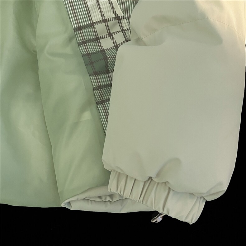 抖音得物美式潮流高品质格子三防加厚羽绒棉衣外套棉服MY5555-P68,男装棉衣,星座610B-1