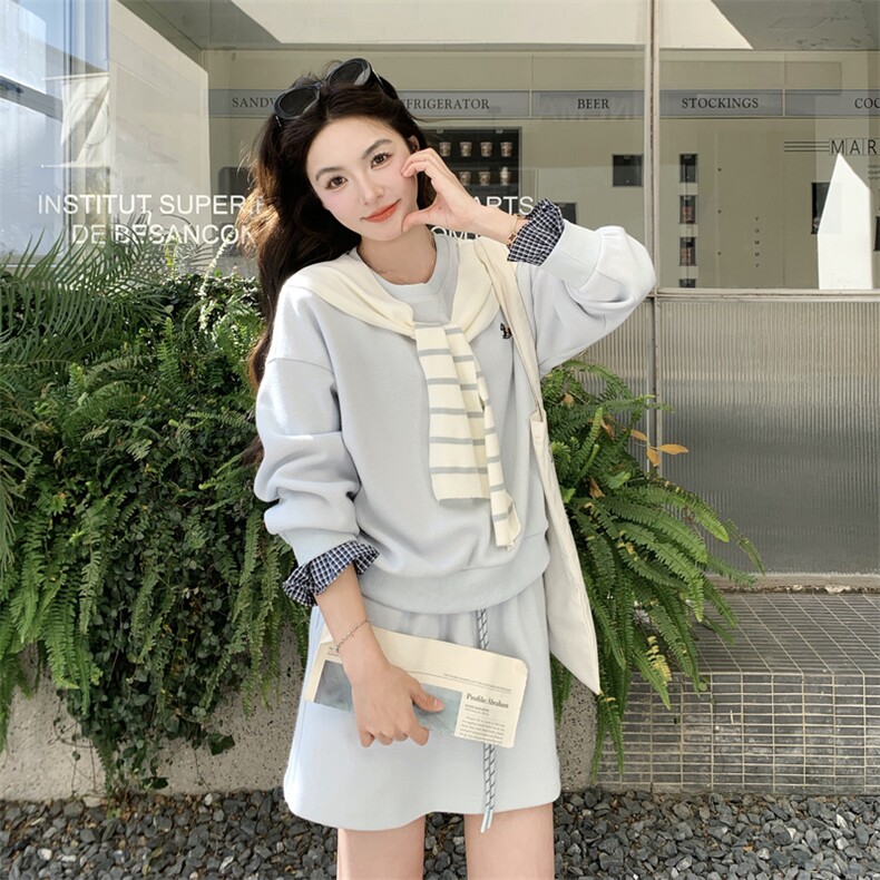 有被26春季新款卫衣套装裙6668-P175-K288,女装套装/套裙,2C317