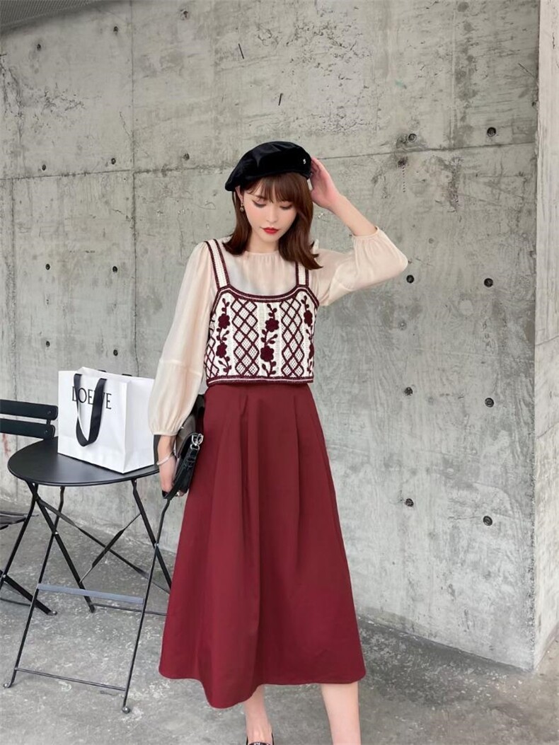 【现货】三件套小清新裙装，其它，芷炫