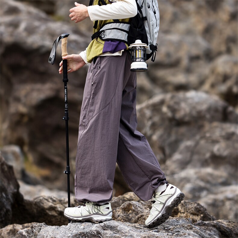 美式抽绳褶皱伞兵工装裤男女复古宽松休闲速干裤K0265-P52,男装工装外套,星座308B-2
