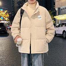 现货抖音得物可供视频冬季三防加厚羽绒棉衣外套面包棉服81127，男装棉衣，电商A486