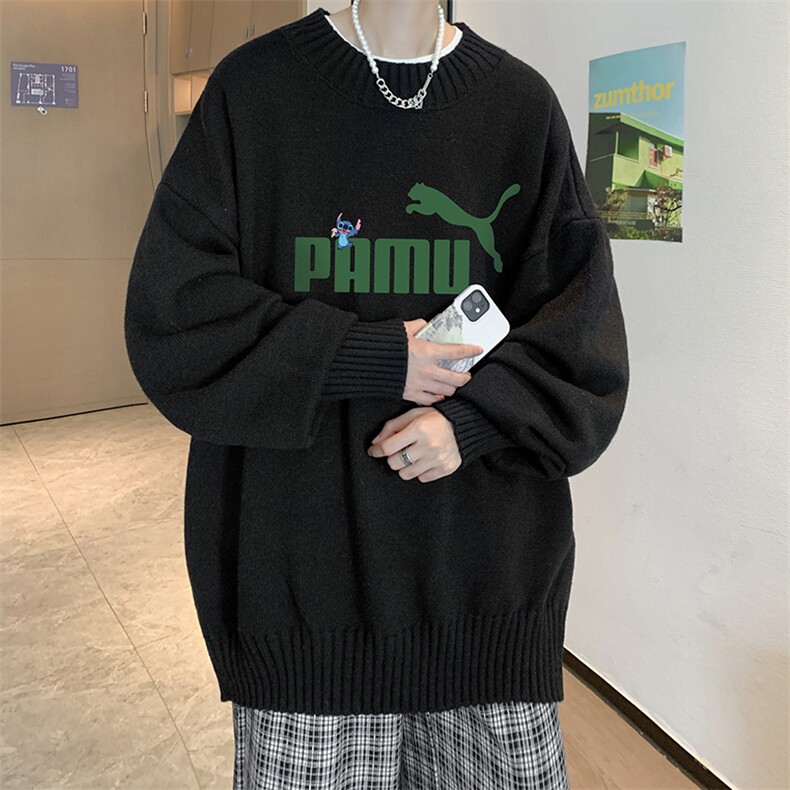 半高领毛衣男士大码针织衫男毛线衣男M18227-P45加绒款-P65,男装针织衫/毛衣,电商A040