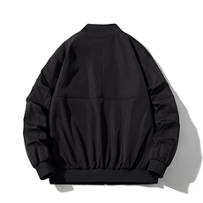 现货2色秋冬带帽可拆卸飞行服外套棉服夹克，男装夹克，电商A105