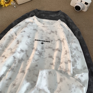 260克重磅扎染德绒圆领打底衫【有货】C403A-DR25165RL-P25图片