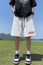 已注册抖音直播得物品质运动男中裤五分休闲短裤K388P35控48，男装牛仔裤，电商C408(原B339-1)