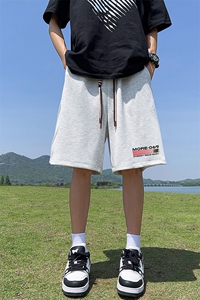 已注册抖音直播得物品质运动男中裤五分休闲短裤K388P35控48图片