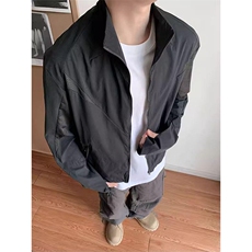 春夏款高品质冰感速干防晒服休闲户外运动外套透气弹力机能风夹克，男装防晒衣，电商A443