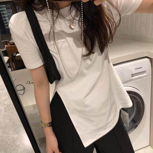 开叉三角t，女装，XTZ style