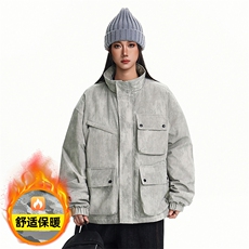 美式新款冬多口袋户外机能休闲棉衣外套A436-W995-P95138，男装棉衣，电商A436