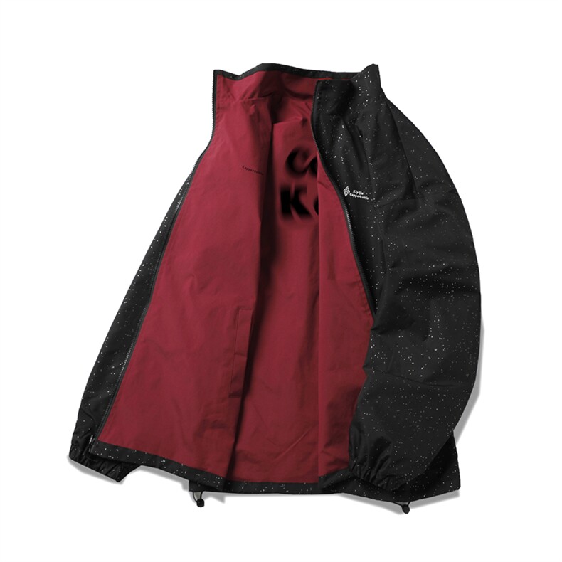 JK9026/P70两面穿休闲男外套春季宽松情侣运动ins百搭夹克两面服图片