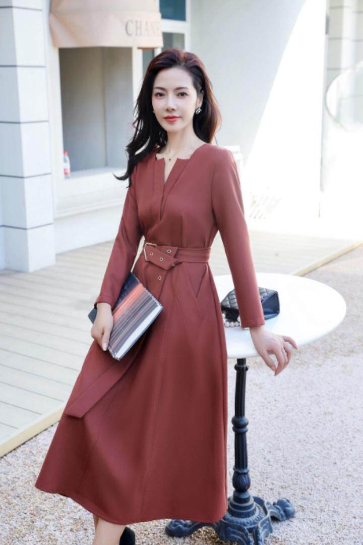 气质连衣裙，女装连衣裙，蓝芝衣秀