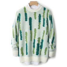 秋冬新款加厚针织圆领套头上衣简约百搭,男装针织衫/毛衣,玉景羊绒,清河羊绒市场 秋冬新款加厚针织圆领套头上衣简约百搭,男装针织衫/毛衣,玉景羊绒,清河羊绒市场