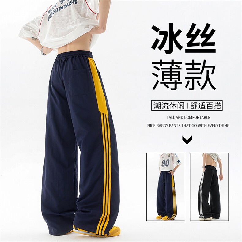 【一折专区】精选丨夏季潮牌速干丨宽松直筒长裤丨运动登山裤，女装休闲裤，电商B312