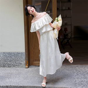 新款2024夏季高级感小衫连衣裙套装女减龄显瘦上衣半身裙子两件套图片