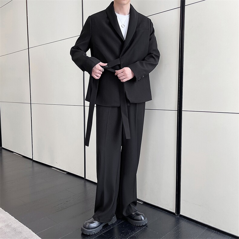 轻熟风~2025秋季新款休闲西装套装KX01/P165,男装西服套装,电商B331