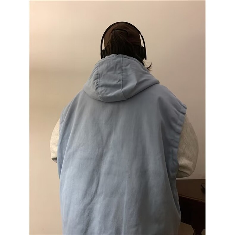 秋冬假两件棉衣外套男宽松炸街vintage棉服上衣ins潮牌VY589-p98,男装棉衣,星座1008