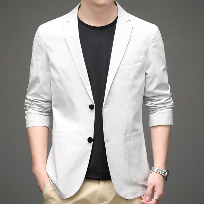 休闲西服男春秋宽松单件上衣2023秋季新款中年西装男士上衣外套，男装西服，电商B212（原钱塘6029）