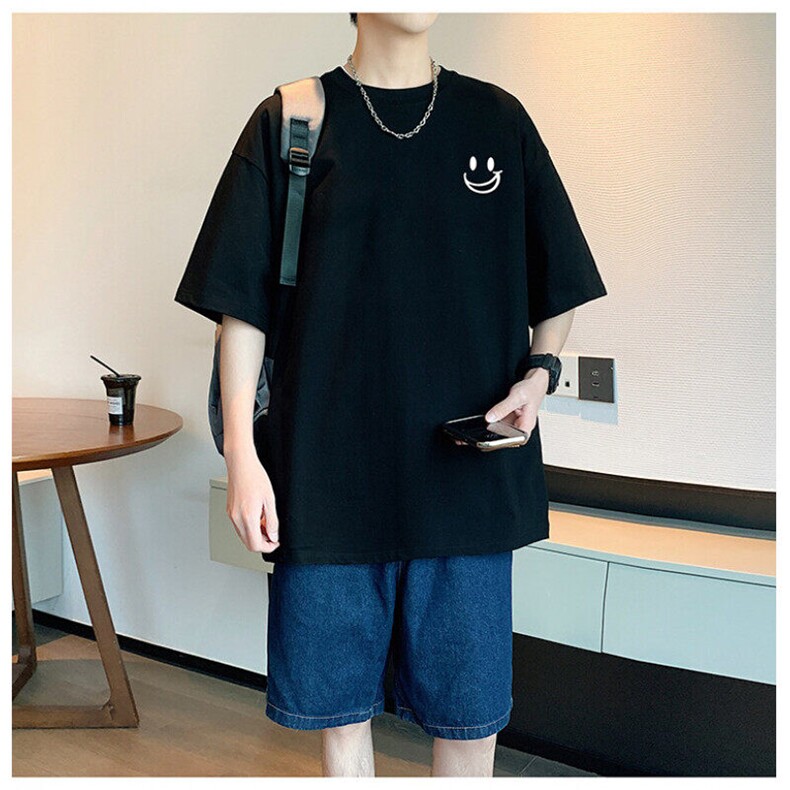 抖音得物供货2025特价T恤200克纯棉硅胶印花A158-T2551-P15,男装T恤,电商A158