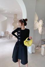 现货侧边蝴蝶结针织上衣，其它，ceelphy