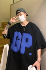 港风短袖上衣男夏潮流印花百搭T恤白底A061-T0120-P30，男装T恤，电商A061
