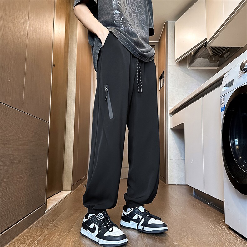 2026夏季现货高品质冰丝休闲裤M-5XL-KZ8581-P45图片
