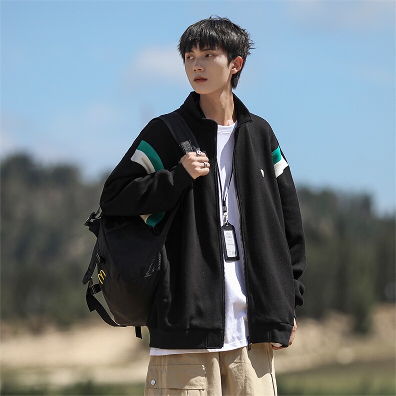秋季新款男百搭cityboy风针织外套WT3410-P55控88图片