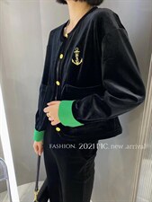 欧货丝绒外套，其它，谷斯