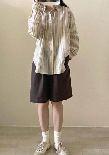秋季新款竖条衬衣，其它，Comfort Zone 舒适区