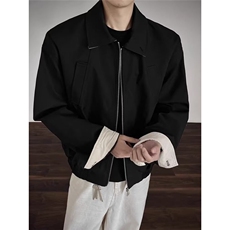 新款翻领工装夹克日系复古双领外套男新品513AJK2276P69，男装夹克，星座513A