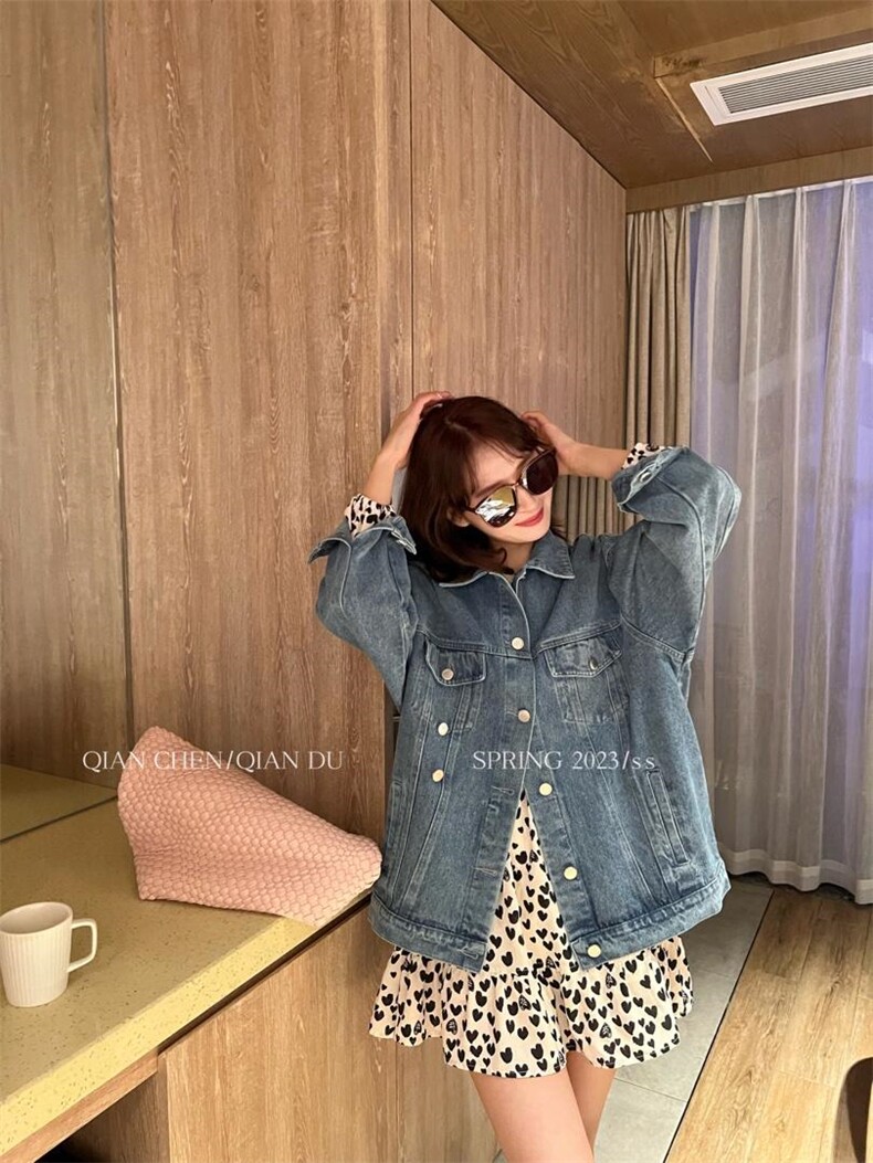 现货春季新款：牛仔外套，其它，QIANCHEN 谦晨(1F)