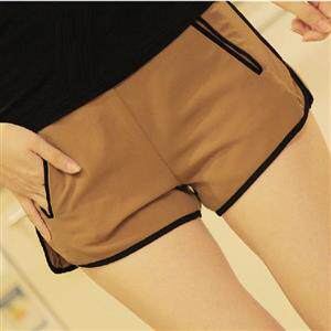 时尚显瘦高腰热裤女夏季新款休闲百搭宽松短裤学生韩版潮流裤子,女装短裤/热裤,秋牧寒烟