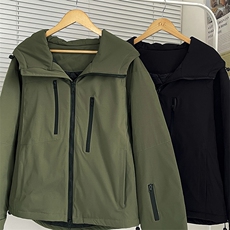 24冬潮户外双板防风防水滑雪服男大码加棉加厚中性风外套M70-P140，男装棉衣，电商A001-1