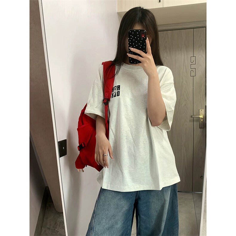 万针全刺绣工艺抖音得物高品质260克重磅纯棉双纱美式高街短袖T恤,男装T恤,电商A486