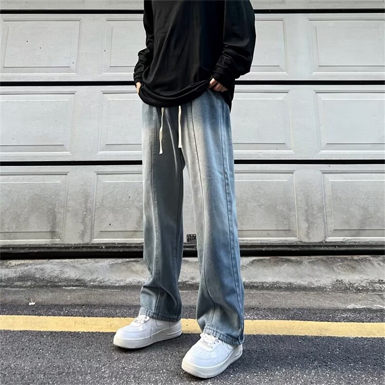 美式牛仔裤男款秋季长裤潮QN29P38,男装牛仔裤,星座1116-2
