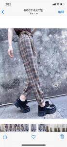 秋季皮带格子裤，其它，DCXY 超越