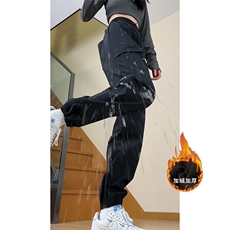 秋冬加绒加厚户外防水冲锋裤保暖束脚休闲裤K8280特P55控88，男装休闲裤，电商A309