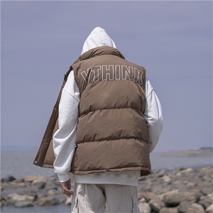 cityboy秋冬季宽松大码棉马甲背心外套 A017 3002 P85图片