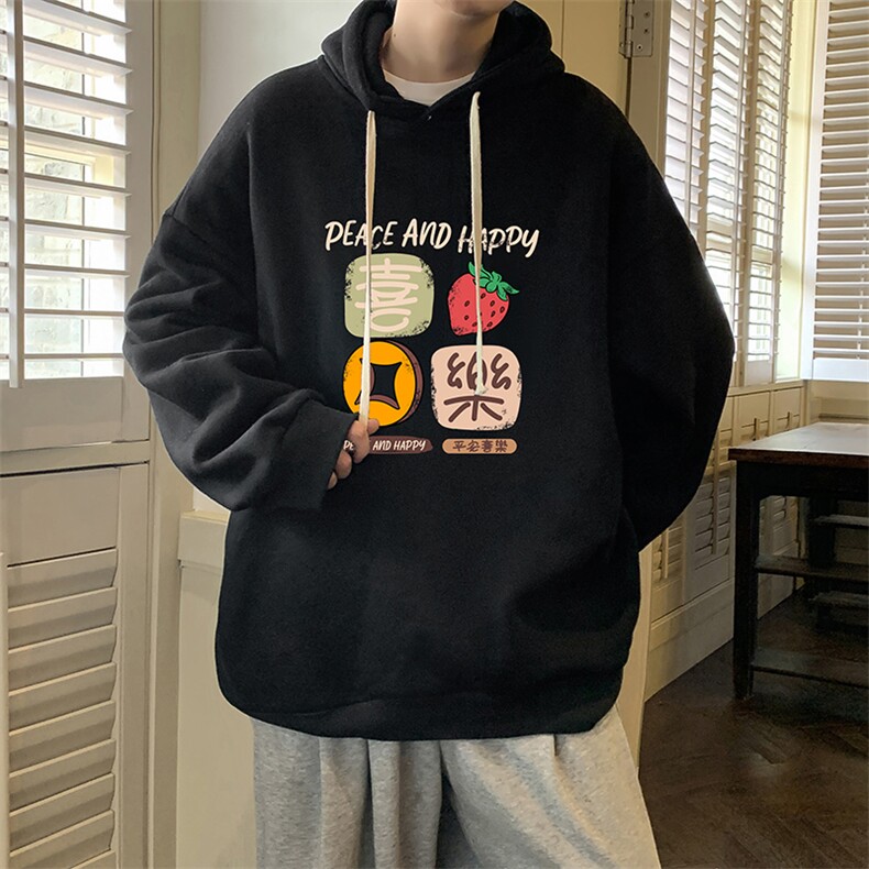 连帽卫衣男大码运动服帽衫外套WY2322-P35,男装卫衣,电商A040