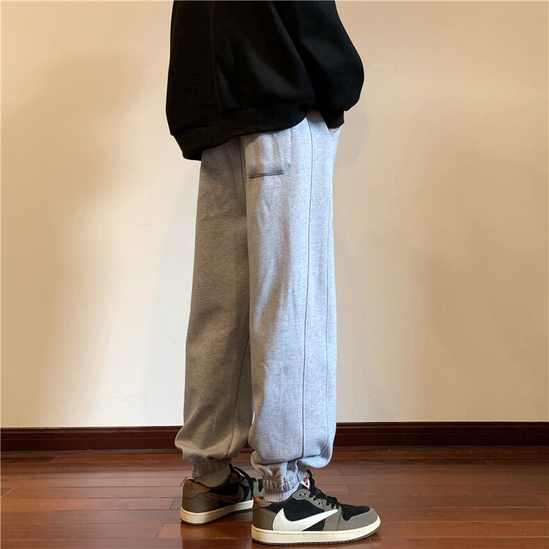 2023小熊刺绣加绒加厚保暖棉裤潮流束脚裤A316-1-K1057p65控78,男装棉衣,星座906（原电商a316-1）