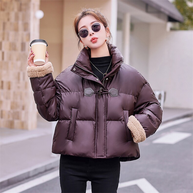 短款羽绒服女2023冬季新款女装韩版时尚气质白鸭绒加厚保暖外套潮,女装羽绒服,慧尚依恋